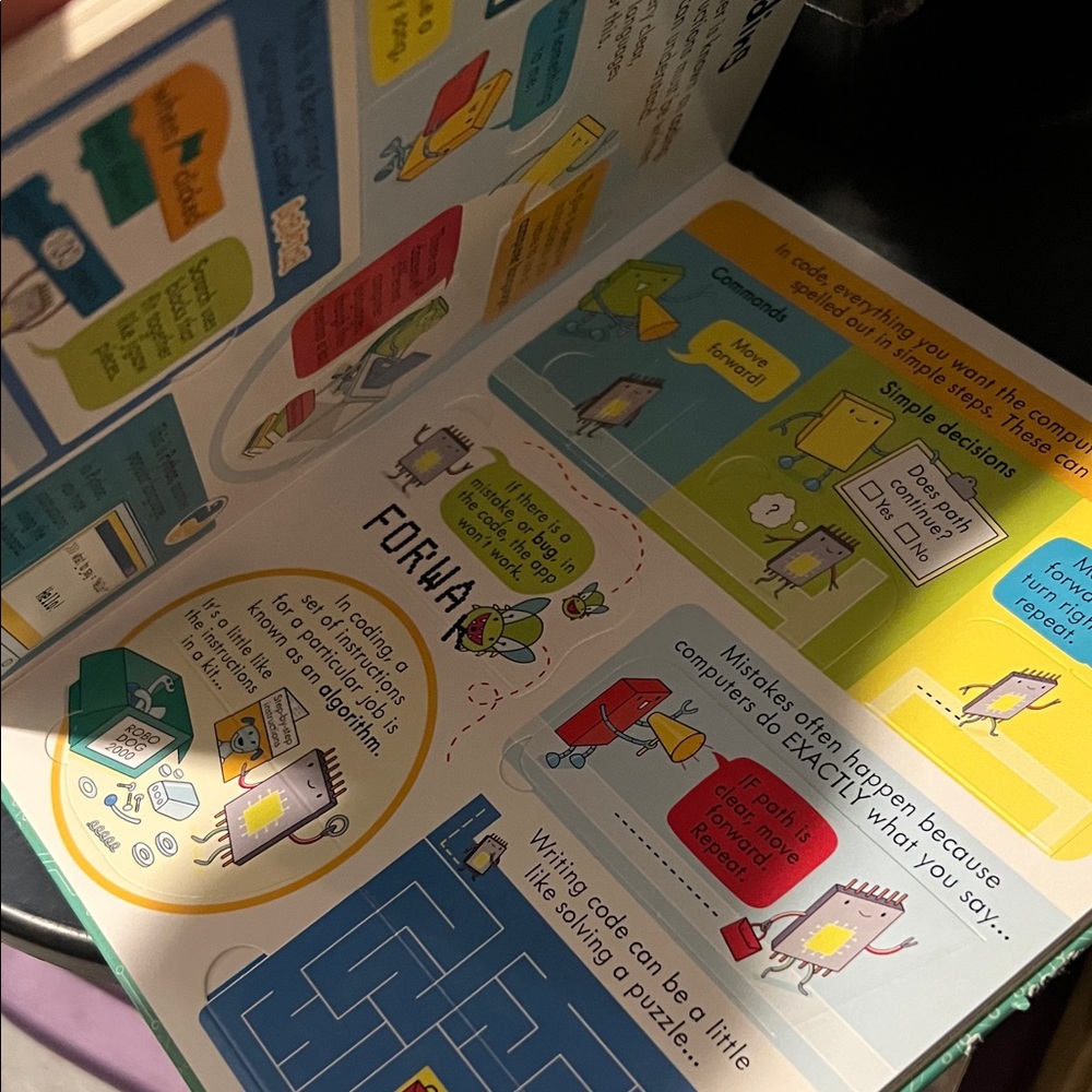 Usborne How Computers Work Book - Vibrant Tech Guide - Picture 6 of 6